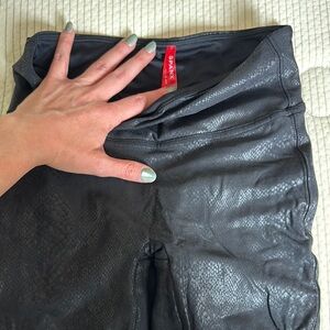 Spanx Snake Print Leggings